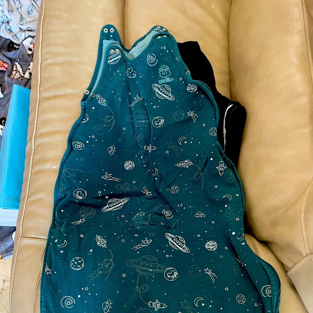 Woolino 4 Season Merino Wool Baby Sleep Bag Sack, 2-4 Years